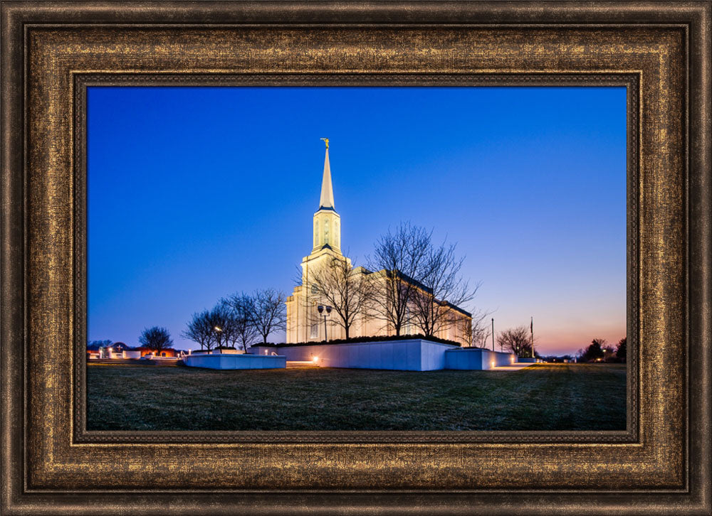 St Louis Temple - Right Corner by Scott Jarvie