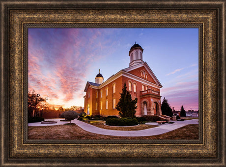 Vernal Temple - Sunrise West by Scott Jarvie