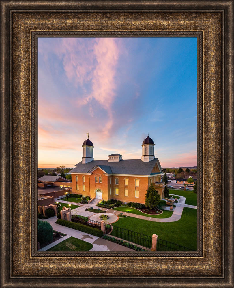 Vernal Temple - Northwest Corner by Scott Jarvie