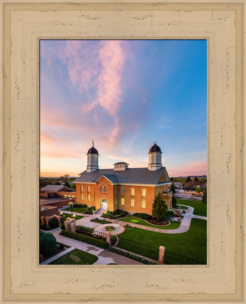 Vernal Temple - Northwest Corner by Scott Jarvie