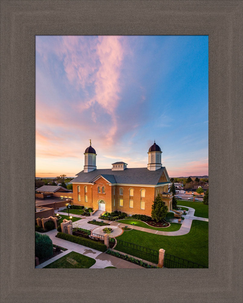 Vernal Temple - Northwest Corner by Scott Jarvie