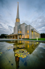 Preston Temple - Morning Reflection by Scott Jarvie