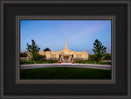 Spokane Temple - Gates by Scott Jarvie