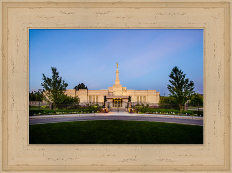 Spokane Temple - Gates by Scott Jarvie