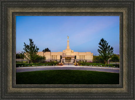 Spokane Temple - Gates by Scott Jarvie