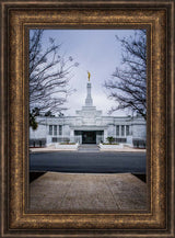 Columbia Temple - Front with Trees by Scott Jarvie