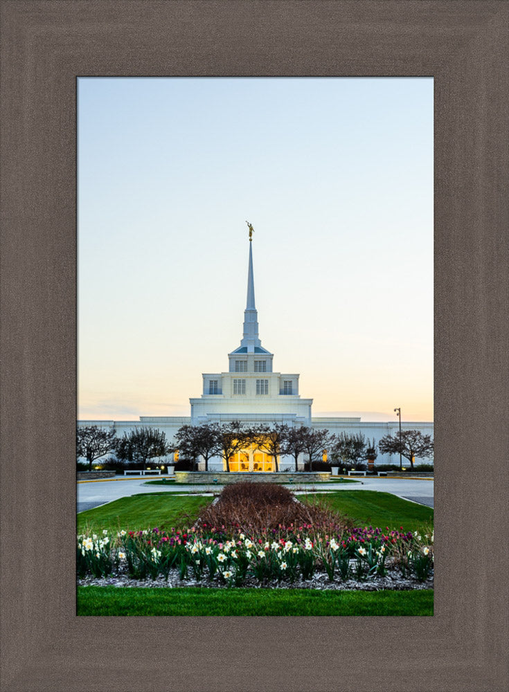 Billings Temple - Evening Sky by Scott Jarvie