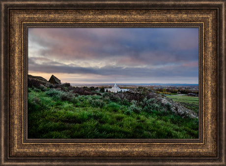 Billings Temple - In The Distance by Scott Jarvie