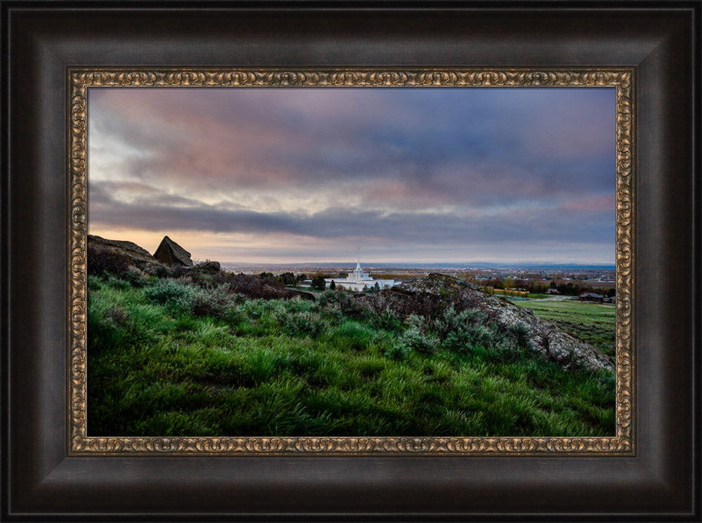 Billings Temple - In The Distance by Scott Jarvie