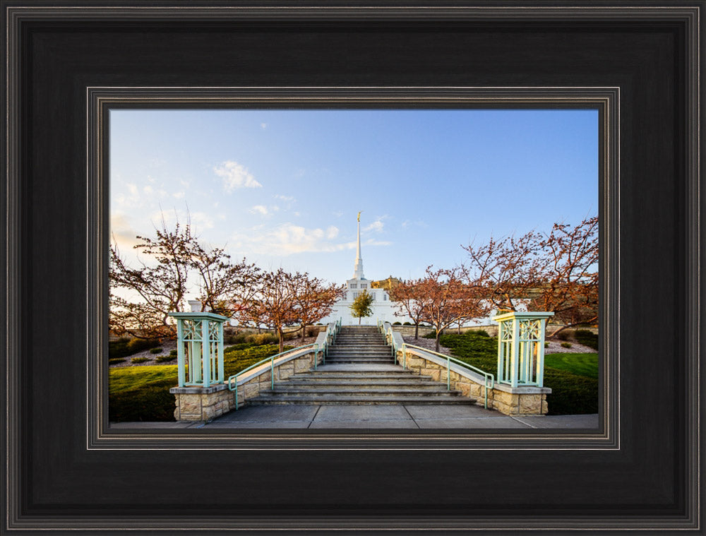 Billings Temple - Stairs by Scott Jarvie