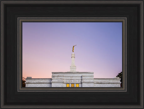 Raleigh Temple - Pink and Purple by Scott Jarvie