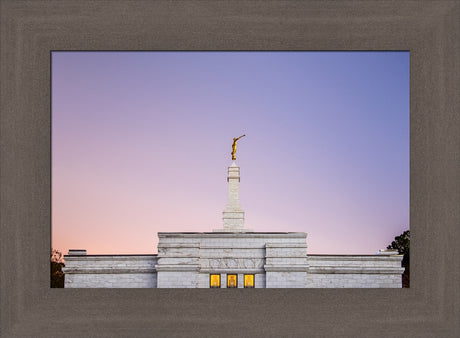 Raleigh Temple - Pink and Purple by Scott Jarvie