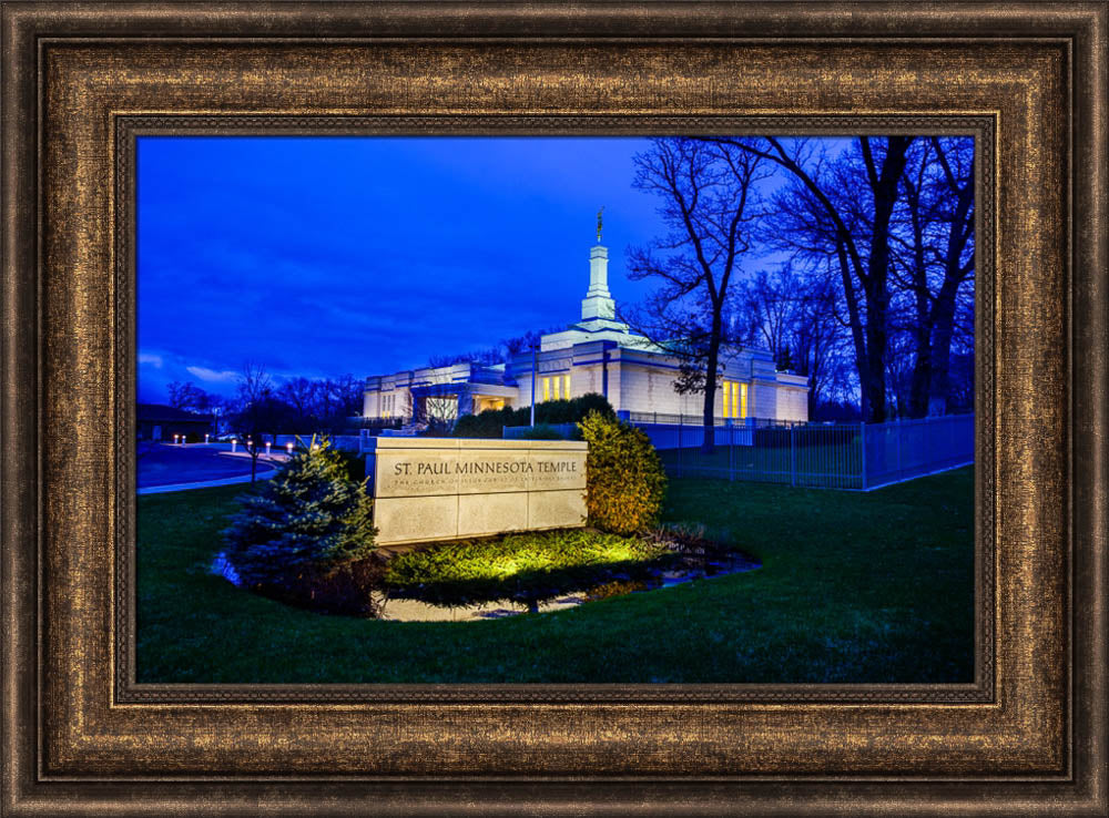 St Paul Temple - Sign by Scott Jarvie