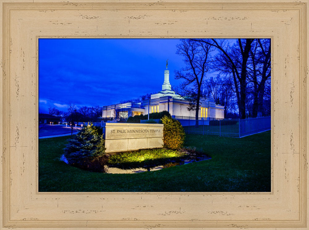 St Paul Temple - Sign by Scott Jarvie