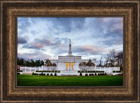 Louisville Temple - Sunset by Scott Jarvie