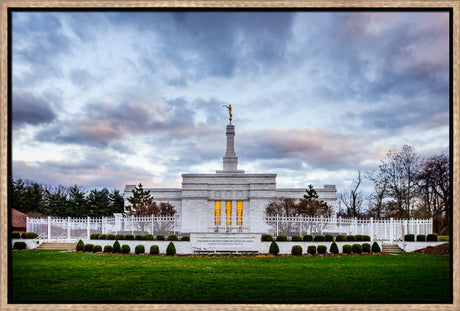 Louisville Temple - Sunset by Scott Jarvie