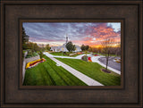 Palmyra Temple - Garden Sunset by Scott Jarvie