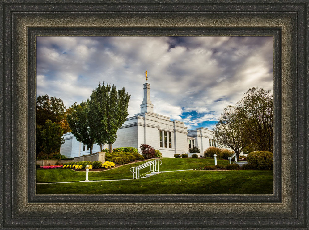 Palmyra Temple - Patch of Blue by Scott Jarvie