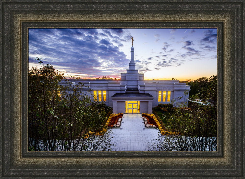 Palmyra Temple - Entrance from High by Scott Jarvie