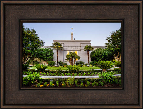 Fresno Temple - Garden View by Scott Jarvie