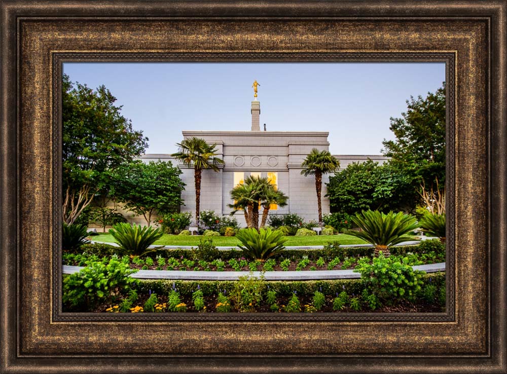 Fresno Temple - Garden View by Scott Jarvie