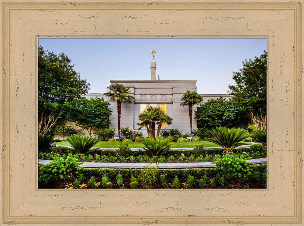 Fresno Temple - Garden View by Scott Jarvie