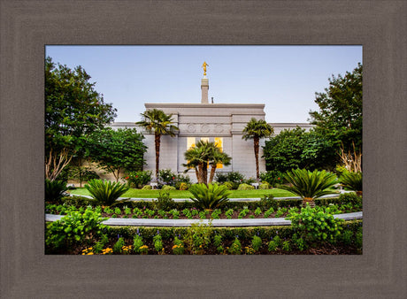 Fresno Temple - Garden View by Scott Jarvie