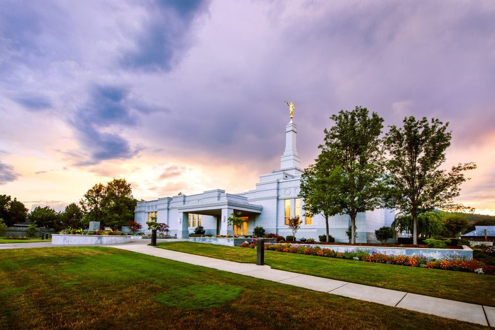 Medford Temple - Pathway to the Temple by Scott Jarvie