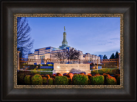 Medford Temple - Sign by Scott Jarvie