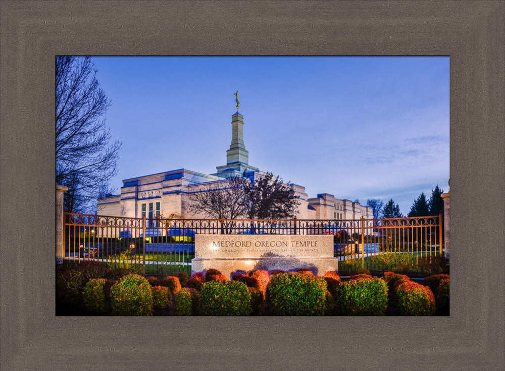 Medford Temple - Sign by Scott Jarvie