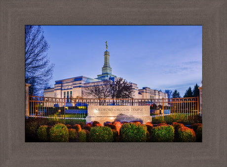 Medford Temple - Sign by Scott Jarvie