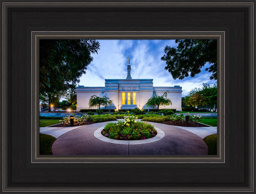 Medford Temple - Garden Circle by Scott Jarvie