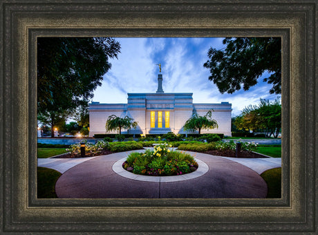 Medford Temple - Garden Circle by Scott Jarvie