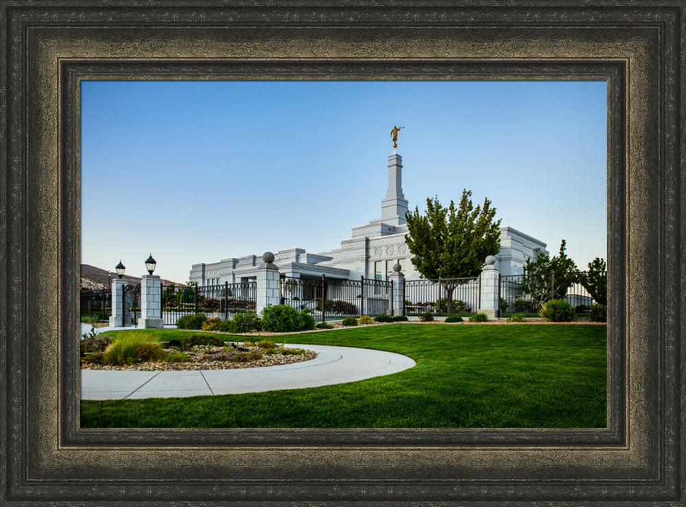 Reno Temple - Right Corner by Scott Jarvie