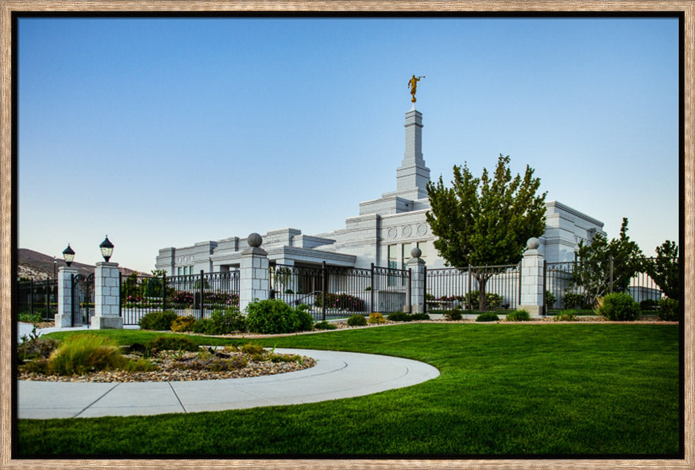 Reno Temple - Right Corner by Scott Jarvie