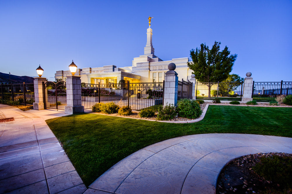 Reno Temple - Paths Converged by Scott Jarvie