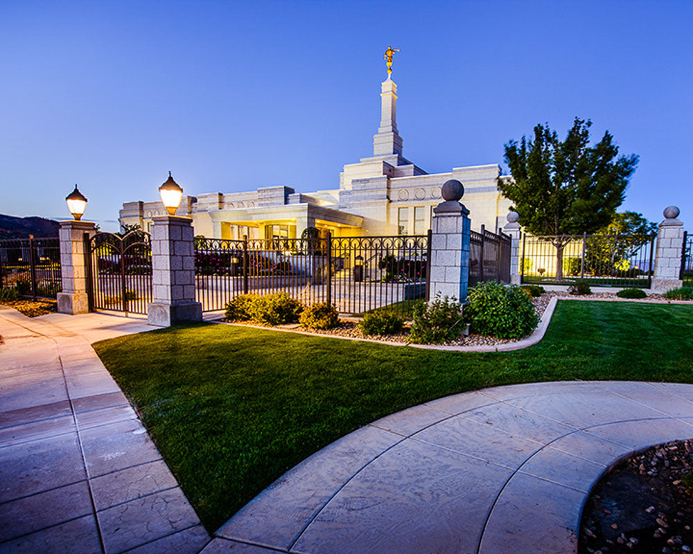 Reno Temple - Paths Converged by Scott Jarvie