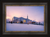 Reno Temple - Snow Sunrise by Scott Jarvie