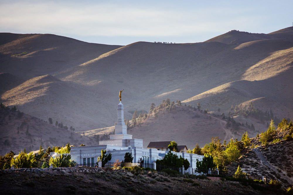 Reno Temple - Among the Hills by Scott Jarvie