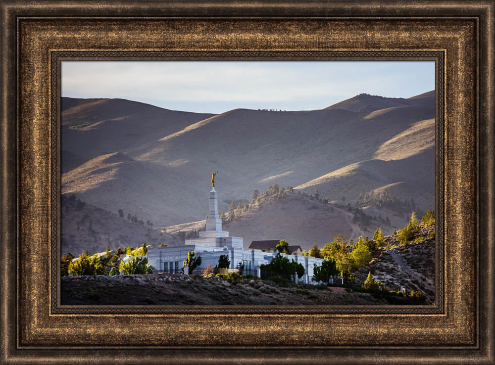 Reno Temple - Among the Hills by Scott Jarvie