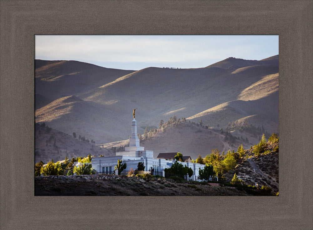 Reno Temple - Among the Hills by Scott Jarvie