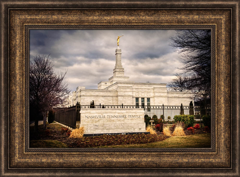 Nashville Temple - Sign by Scott Jarvie