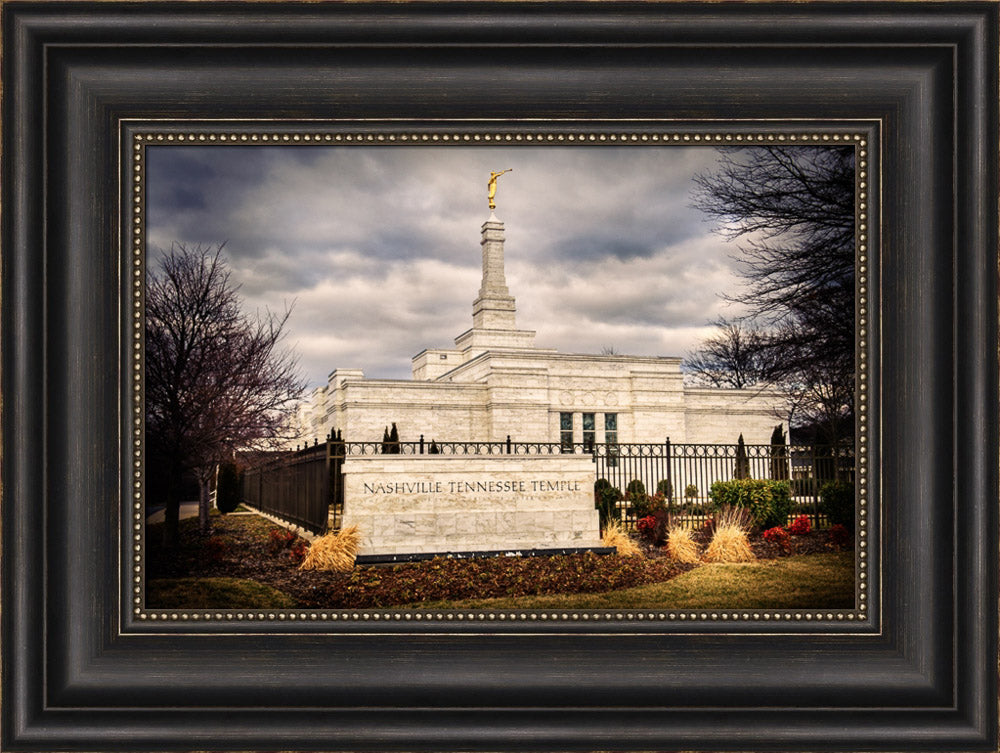 Nashville Temple - Sign by Scott Jarvie