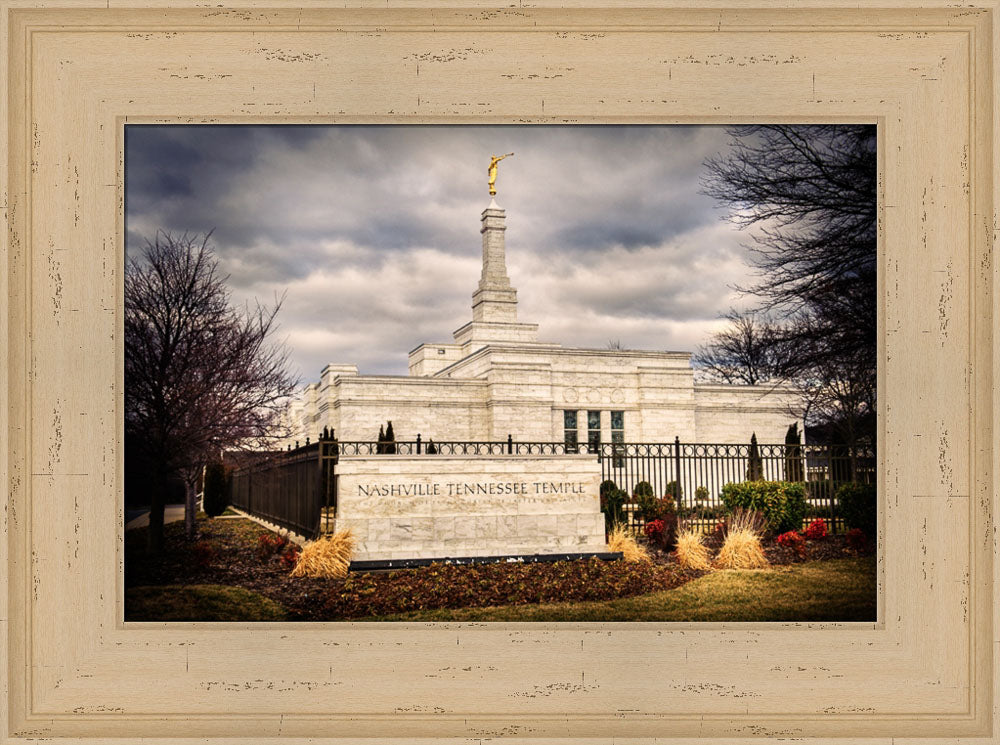 Nashville Temple - Sign by Scott Jarvie