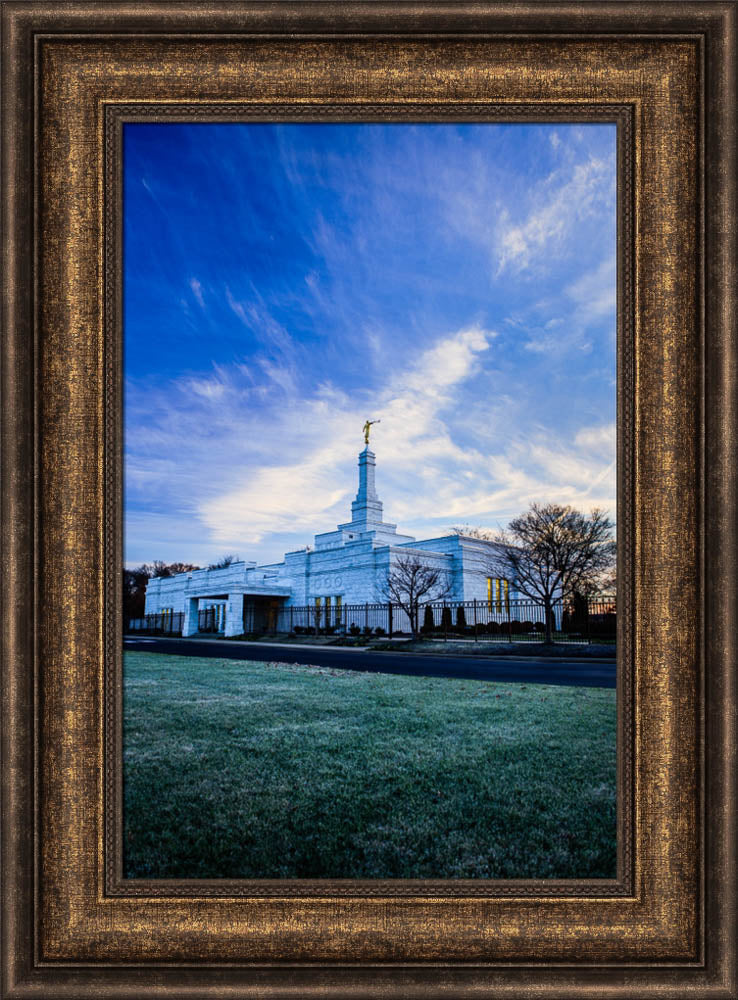 Nashville Temple - Front Lawn by Scott Jarvie