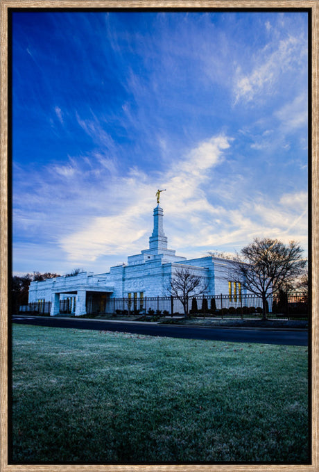 Nashville Temple - Front Lawn by Scott Jarvie