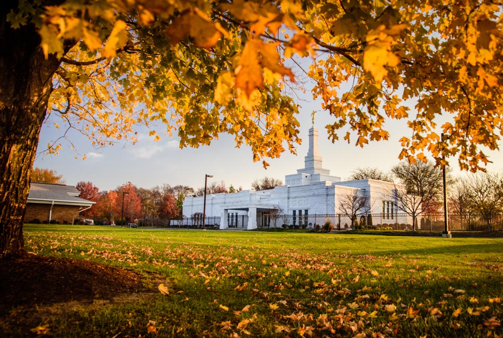 Nashville Temple - Autumn Light by Scott Jarvie