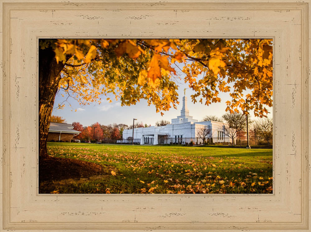 Nashville Temple - Autumn Light by Scott Jarvie