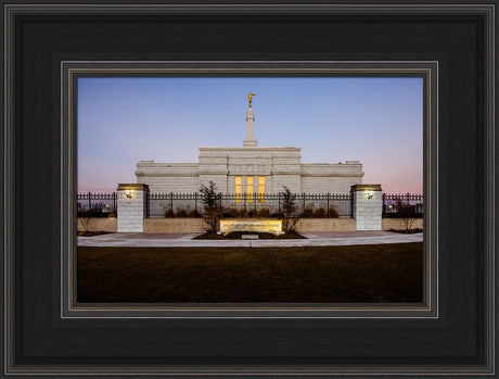 Oklahoma City Temple - From the Side by Scott Jarvie