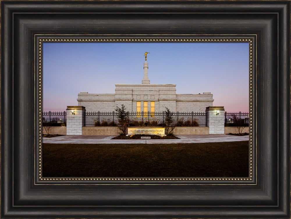 Oklahoma City Temple - From the Side by Scott Jarvie